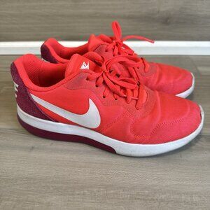 Womens NIKE MD RUNNER‎ 2 LOW Orange Coral Maroon Trainers 844901 600 Size 7